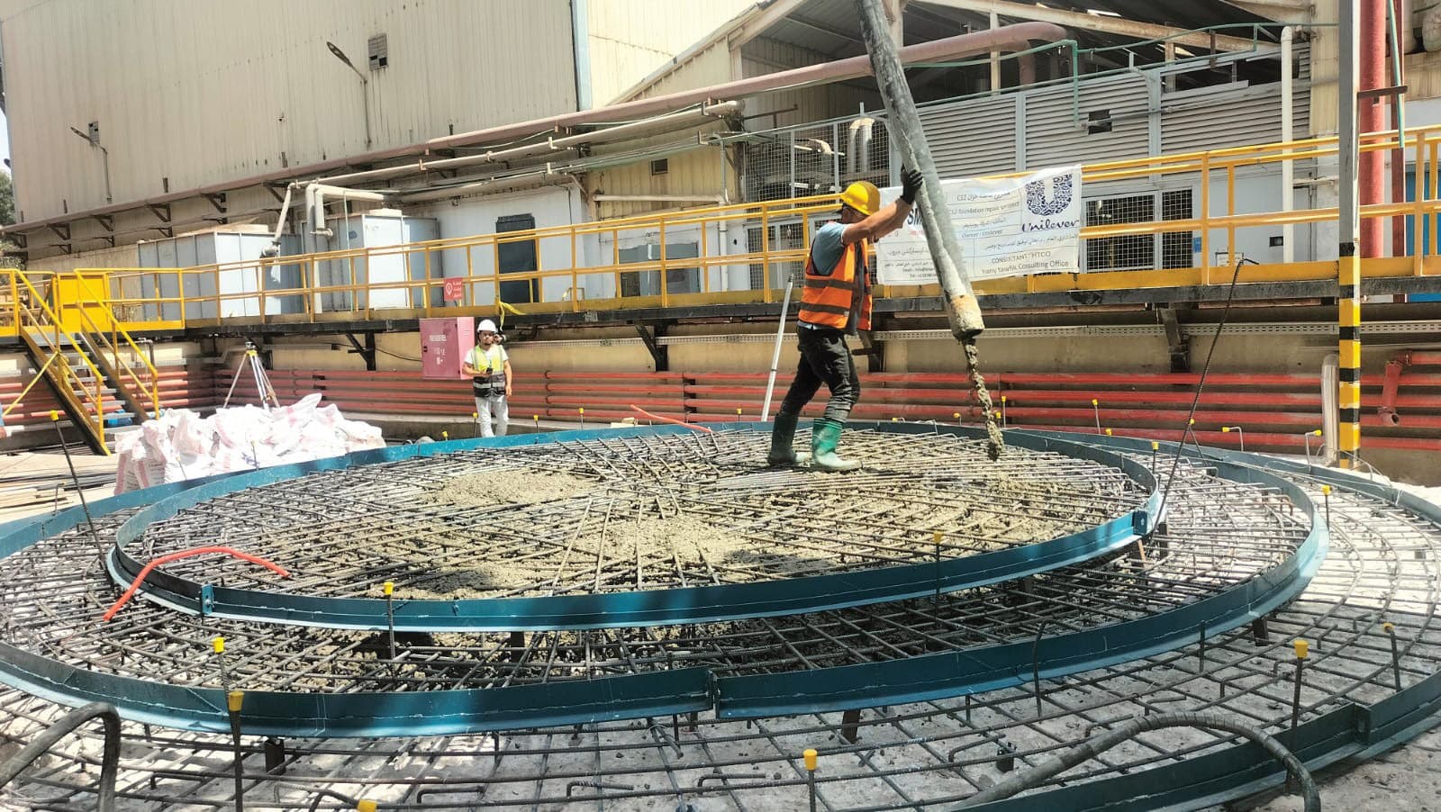 Unilever C12 Tank Foundation & Renovation
